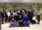 Feb. 24, 2023 - Montreal, Qc.: Oeil Santé MD - 27 women participated in our "hands-on" no-holds barred self-defence workshop. What an experience had by all. 3 attack stations set to experience different scenarios from confined spaces, ground attacks, blind folded, stranger attacks and much more. A great group to work with. Bravo! www.manoli.ca