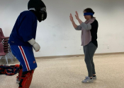 O'Sullivan College, April 13, 2023. A two hour women's self defence workshop with these great women. What a joy to work with people who want to learn how to realistically defend themselves when confronted with a violent situation. www.manoli.ca