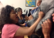 Visually impaired personal safety workshop - June 2019. Helping others is what it's all about. We empowered these wonderful people who face sooo many obstacles in their lives. We gave them options on what they can do if confronted. Worked on stand-up defence and what to do if thrown to the ground, then we attacked