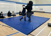 Marie Clarac 2024, 90 girls, 6 ‘hands-on’ simulation oriented self-defence classes working on standing and ground attacks. Good job to everyone who put their heart and soul into it. www.manoli.ca