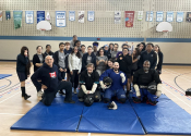 Marie Clarac 2024, 90 girls, 6 ‘hands-on’ simulation oriented self-defence classes working on standing and ground attacks. Good job to everyone who put their heart and soul into it. www.manoli.ca