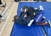 Marie Clarac 2024, 90 girls, 6 ‘hands-on’ simulation oriented self-defence classes working on standing and ground attacks. Good job to everyone who put their heart and soul into it. www.manoli.ca