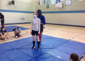 Marie Clarac, 2022. 155 teen girls participated in our 6 weeks "hands-on" self-defence course. Jan. - April, 2022. www.manoli.ca
