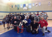 Marie Clarac, 2022. 155 teen girls participated in our 6 weeks "hands-on" self-defence course. Jan. - April, 2022. www.manoli.ca