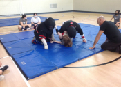 155 teenage girls participated on our 6 weeks "hands-on" women's self-defence course at Marie Clarac school, in Montreal. What a challenge these girls were. Empowerment and hard work in order to manage the chaos and panic that occurs during a harmful confrontation. So proud of all the participants. January to April, 2022. www.manoli.ca .