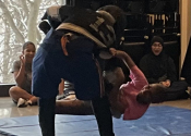 Marie Clarac High School, action packed « hands-on » teens self-defence course. January - March, 2026. Action always beats reaction. When faced with a confrontational or violent situation, don’t over think. Your reptilian brain is never wrong. Stay safe out there!