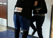 Marie Clarac High School, action packed « hands-on » teens self-defence course. January - March, 2026. Action always beats reaction. When faced with a confrontational or violent situation, don’t over think. Your reptilian brain is never wrong. Stay safe out there!