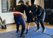 Marie Clarac High School 2026 - 90 girls, 6 sessions, stand-up & ground attack simulations experiences by each participant. Bravo to all these warrior! A life skill they will carry for ever. Empowerment through ‘hands-on’ attack simulations. Bringing out the animal within.