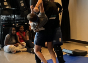 Marie Clarac High School 2026 - 90 girls, 6 sessions, stand-up & ground attack simulations experiences by each participant. Bravo to all these warrior! A life skill they will carry for ever. Empowerment through ‘hands-on’ attack simulations. Bringing out the animal within.