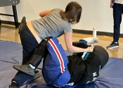Marie Clarac High School 2026 - 90 girls, 6 sessions, stand-up & ground attack simulations experiences by each participant. Bravo to all these warrior! A life skill they will carry for ever. Empowerment through ‘hands-on’ attack simulations. Bringing out the animal within.