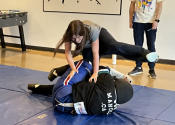 Marie Clarac High School 2026 - 90 girls, 6 sessions, stand-up & ground attack simulations experiences by each participant. Bravo to all these warrior! A life skill they will carry for ever. Empowerment through ‘hands-on’ attack simulations. Bringing out the animal within.