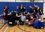 May 15, 2024: Royal West Academy, 3 hour basic women's 'hands-on' self-defence workshop. What an adventure for these great warriors. Simulations done: Acquaintance, stranger, confined & surprise attacks - then we went to the ground. Good energy and an empowering experience for all the girls. www.manoli.ca