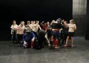 Collège Notre-Dame-de-Lourdes, Longueuil, Qc.: Introductory 'hands-on' women's self-defence workshop. Well done ladies! An empowering & eye opening experience for all participants. October 4, 2024. www.manoli.ca