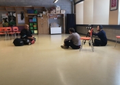 Filming our 'hands-on' women's self-defence course for Konbini News from Paris, France. Violence towards women, what can be done about it - a short documentary. dec. 2019Filming our 'hands-on' women's self-defence course for Konbini News from Paris, France. Violence towards women, what can be done about it - a short documentary. dec. 2019