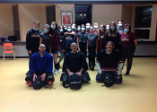 College Charlemagne, teens 'hands-on' self-defence course. These girls were motivated. Their heart and soul were left on the mats after they were done with us. Truly an outstanding performance. An empowering example of 'Doing whatever it takes' to get out of the situation. A true honour to have worked with them. Nov. 30, 2021
