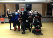 College Charlemagne, teens 'hands-on' self-defence course. These girls were motivated. Their heart and soul were left on the mats after they were done with us. Truly an outstanding performance. An empowering example of 'Doing whatever it takes' to get out of the situation. A true honour to have worked with them. Nov. 30, 2021