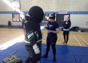 Marie Clarac 2017 - self defence course, April 2017