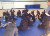 Marie Clarac 2017 - self defence course, April 2017