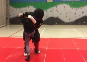Self Defense course at Heritage High School in St. Hubert in January 2017