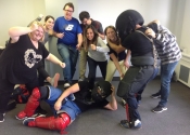 Learning Bird - Self defence and empowerment workshop. Oct. 2017, with George and David Manoli.