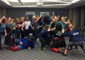 Teen hands-on Self defence workshop. Ringette association, west island, November 2017