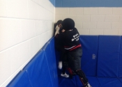 Marie Clarac, March 2018. Hands-on Self-defence course for teens.