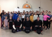 Collège de Montreal. Self-defence workshop for girls. Nov. 2, 2018