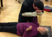 Self-defence workshop for the blind. Nov. 2, 2018. What an adventure, what a challenge