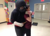 The simulated attacks are 'Crazy, real'. Getting robbed at knife point then taken to an isolated location to be violated. Collège Charlemagne (Montreal, West island), women's 'hands-on' self defence course given over 6 weeks as an after school activity. These girls were psyched and motivated to 'Do whatever it takes' to deal with the dangerous simulations they were confronted with. Hats off to all of them. They were an inspiration. May 1, 2019.