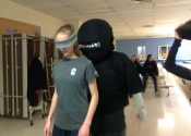 The simulated attacks are 'Crazy, real'. Collège Charlemagne (Montreal, West island), women's 'hands-on' self defence course given over 6 weeks as an after school activity. These girls were psyched and motivated to 'Do whatever it takes' to deal with the dangerous simulations they were confronted with. Hats off to all of them. They were an inspiration. May 1, 2019.