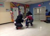 Collège Charlemagne (Montreal, West island), women's 'hands-on' self defence course given over 6 weeks as an after school activity. These girls were psyched and motivated to 'Do whatever it takes' to deal with the dangerous simulations they were confronted with. Hats off to all of them. They were an inspiration. May 1, 2019.