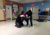 Collège Charlemagne (Montreal, West island), women's 'hands-on' self defence course given over 6 weeks as an after school activity. These girls were psyched and motivated to 'Do whatever it takes' to deal with the dangerous simulations they were confronted with. Hats off to all of them. They were an inspiration. May 1, 2019.