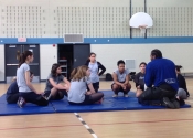 Marie Clarac, women's 'hands-on' self defence course 2019