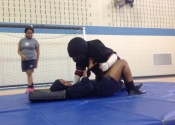 Marie Clarac, women's 'hands-on' self defence course 2019
