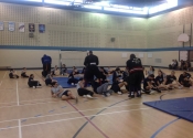 Marie Clarac, women's 'hands-on' self defence course 2019