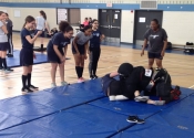It's intense - Marie Clarac, girls high school - 6 week course, 2019