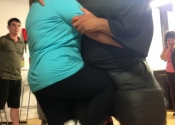 Visually impaired personal safety workshop - June 2019. Helping others is what it's all about. We empowered these wonderful people who face sooo many obstacles in their lives. We gave them options on what they can do if confronted. Worked on stand-up defence and what to do if thrown to the ground, then we attacked