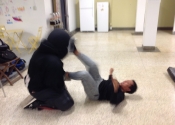 A 'hands-on' women's self-defence course for new arrivals to Canada. Oct. 2019