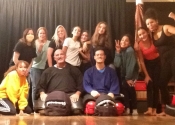 September 19, 2020. Small group 'hands-on' women & teens self-defence workshop. Good to be back once again empowering these wonderful people. Lesson learnt - Depend on your animal, survival instincts....disrupt his plan any which way you can. Your resistance strategies fall into 3 basic categories: verbal, physical and passive resistance (feinting illness, acting crazy, urinating, etc.).  Empowerment through 'hands-on' attack simulations.
