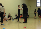 WE ARE BACK. Downtown Montreal, 'Hands-on' self-defence workshops for Secondary 1, 2 & 3 boys & girls. 65 participants attended our 3 NO 'Non-sense' personal safety workshops. June 21 & 22, 2021.