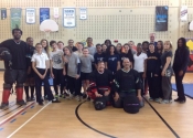 Marie Clarac May 2015 self-defence course