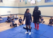 Marie Clarac, women's self-defence course. Here we goooo. May, 2018