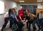 Women's self-defence workshop - Ahuntsic, November 2015