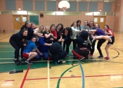Women's self defence workshop - Pointe Claire, March 2016 crazy