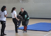 Assault prevention course at Marie Clarac School