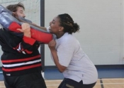 Assault prevention course at Marie Clarac School