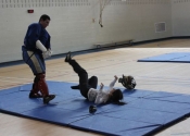 Assault prevention course at Marie Clarac School