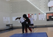 Assault prevention course at Marie Clarac School