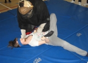 Knife blindfolded with junior action - Marie Clarac 2013