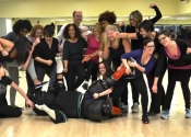 Self defence workshop at the downtown YMCA